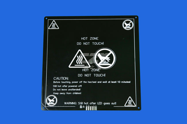 3D熱床打印機鋁基板
